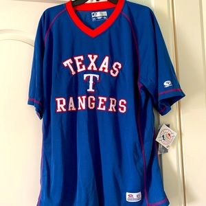 XL Texas Rangers lightweight v-neck t-shirt. NWT